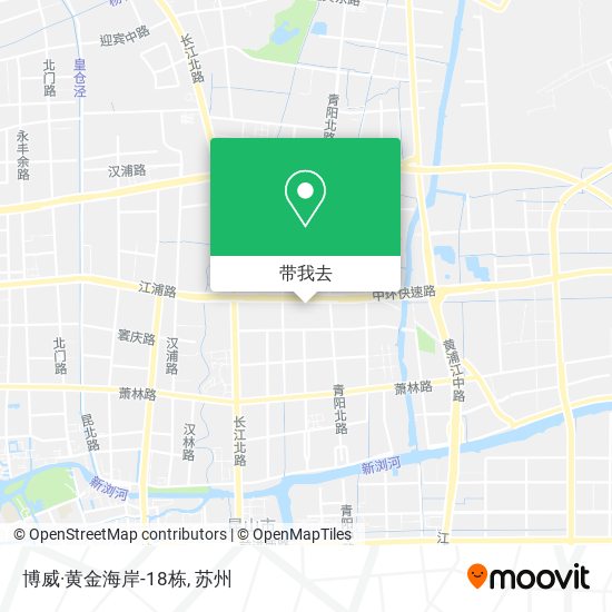 博威·黄金海岸-18栋地图