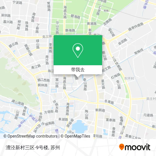 漕泾新村三区-9号楼地图