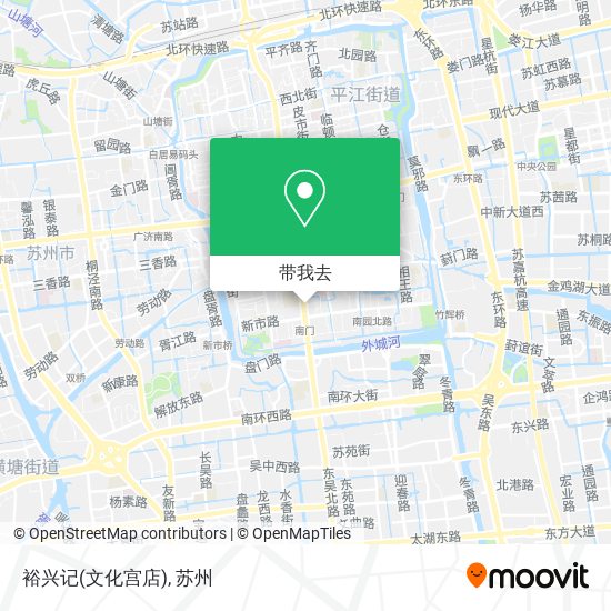 裕兴记(文化宫店)地图