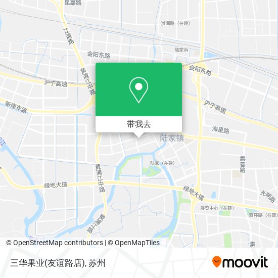 三华果业(友谊路店)地图