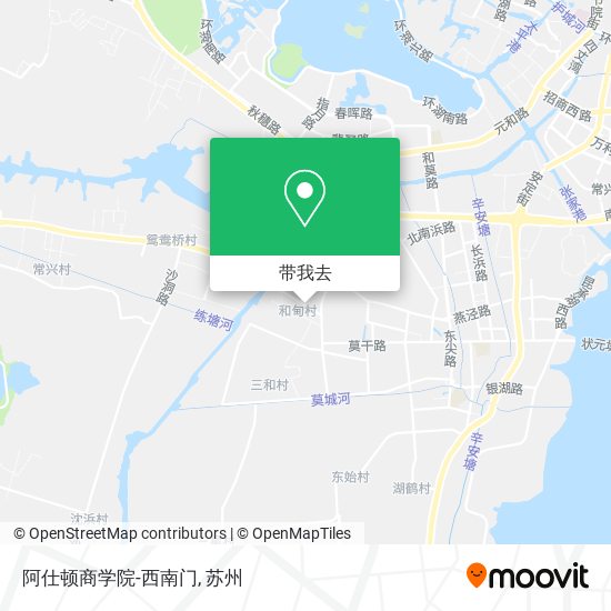 阿仕顿商学院-西南门地图