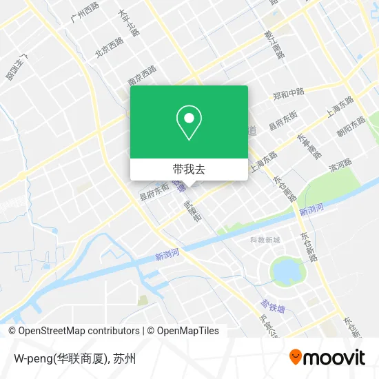 W-peng(华联商厦)地图