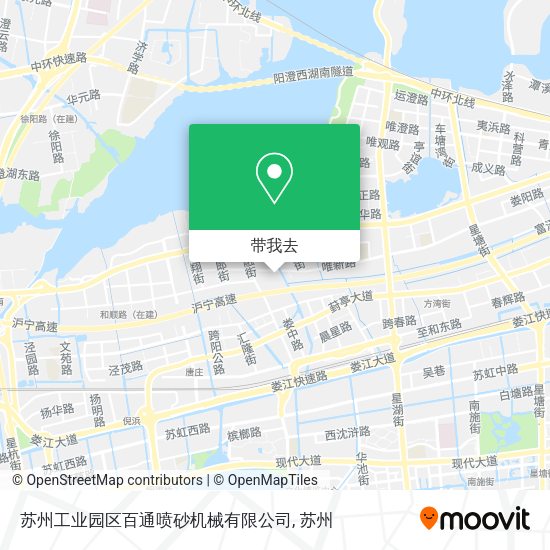 苏州工业园区百通喷砂机械有限公司地图