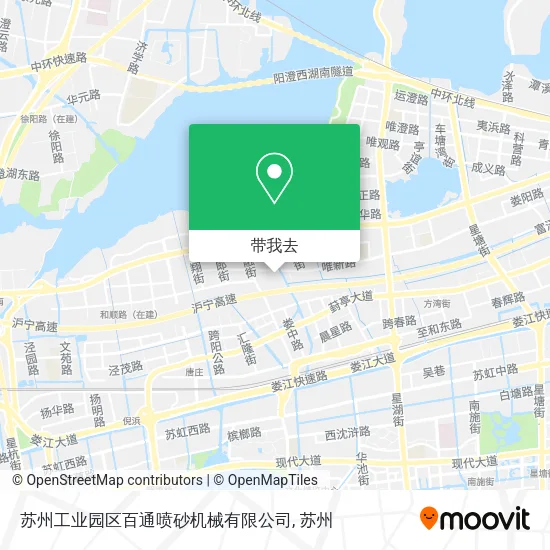苏州工业园区百通喷砂机械有限公司地图