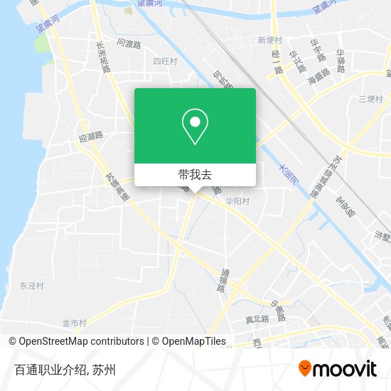 百通职业介绍地图
