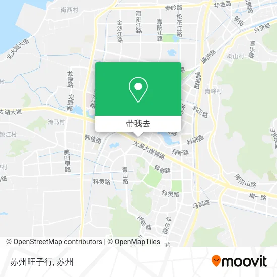 苏州旺子行地图