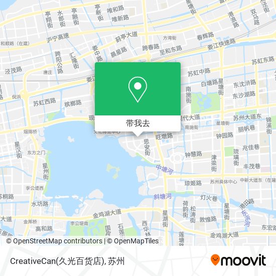 CreativeCan(久光百货店)地图