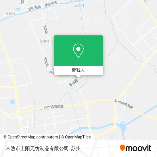 常熟市上阳无纺制品有限公司地图