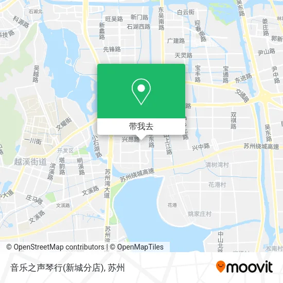 音乐之声琴行(新城分店)地图