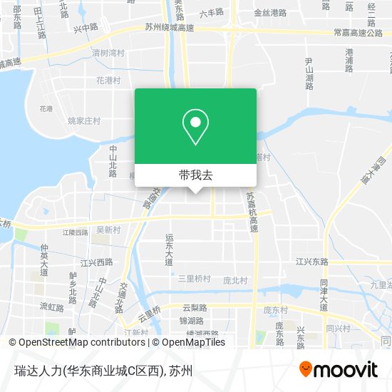 瑞达人力(华东商业城C区西)地图