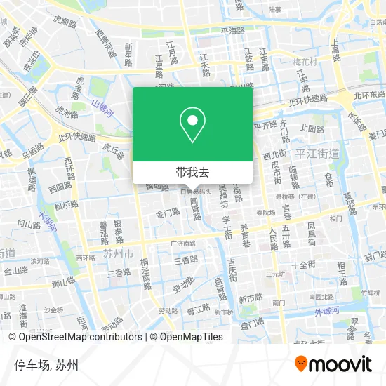 停车场地图