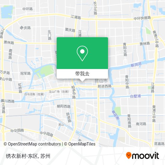 绣衣新村-东区地图