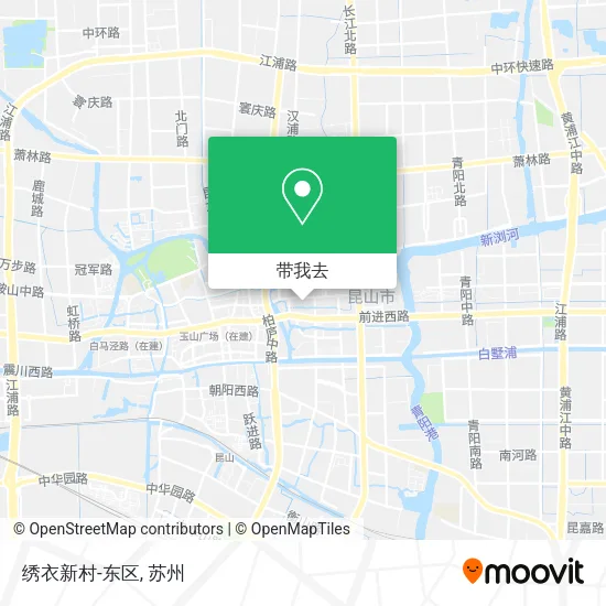 绣衣新村-东区地图