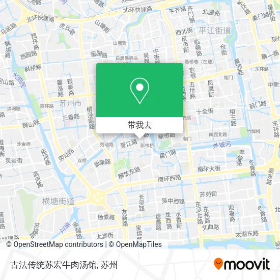 古法传统苏宏牛肉汤馆地图
