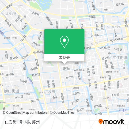 仁安街1号-1栋地图
