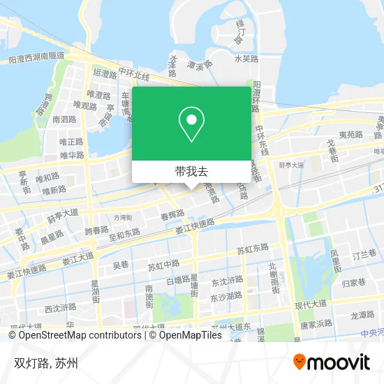 双灯路地图