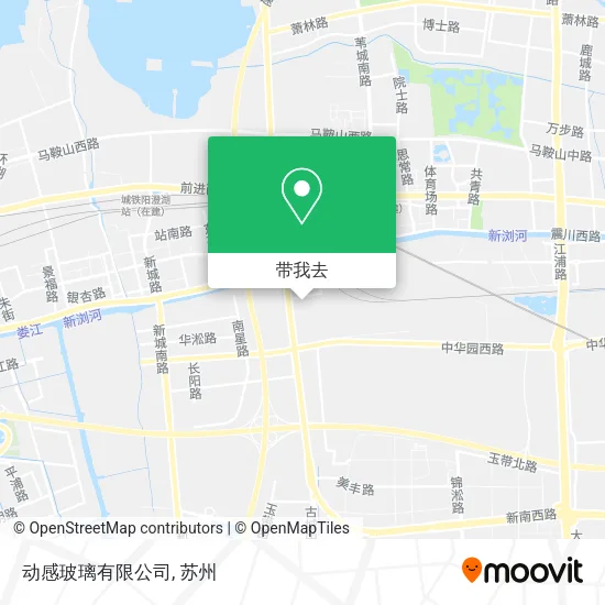 动感玻璃有限公司地图