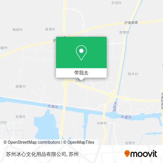 苏州冰心文化用品有限公司地图