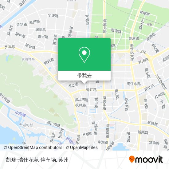 凯瑞·瑞仕花苑-停车场地图