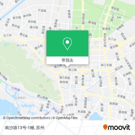 南沙路13号-1幢地图