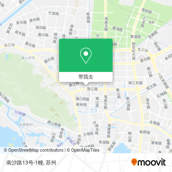 南沙路13号-1幢地图