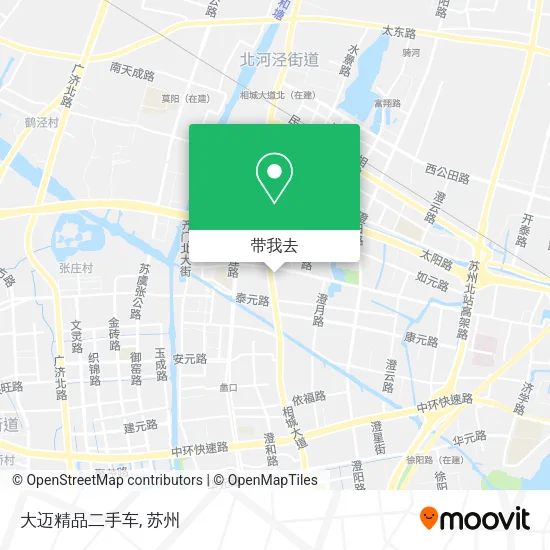 大迈精品二手车地图