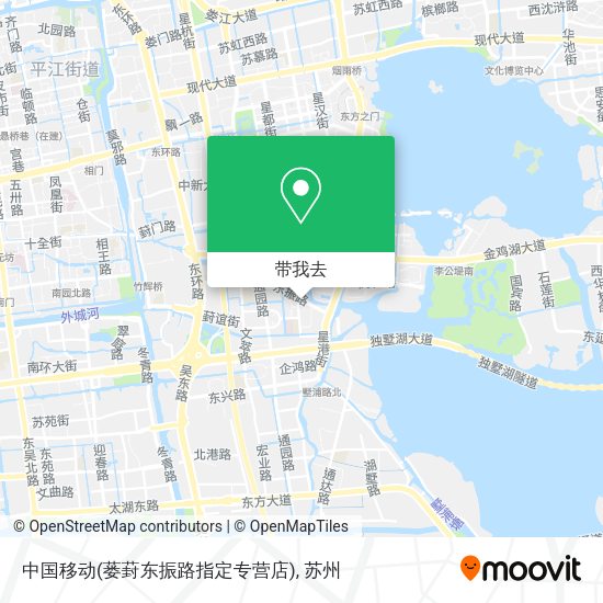 中国移动(蒌葑东振路指定专营店)地图