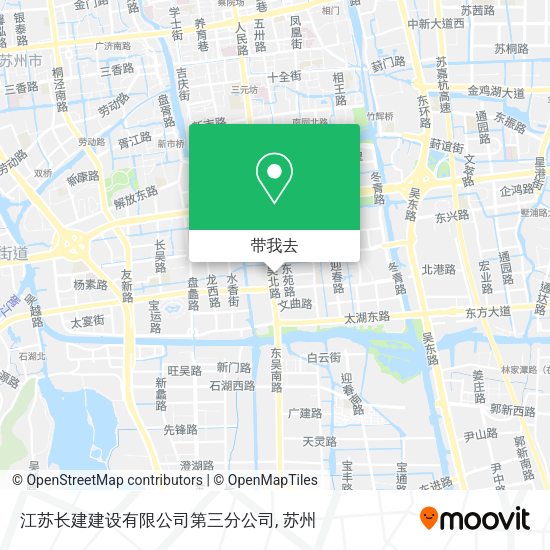 江苏长建建设有限公司第三分公司地图
