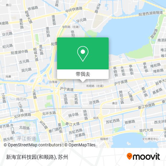 新海宜科技园(和顺路)地图