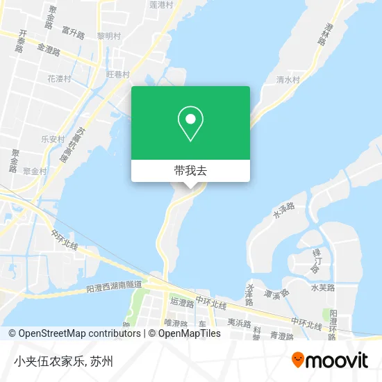 小夹伍农家乐地图
