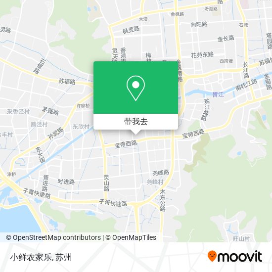 小鲜农家乐地图