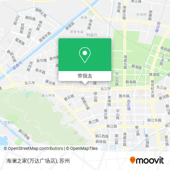 海澜之家(万达广场店)地图