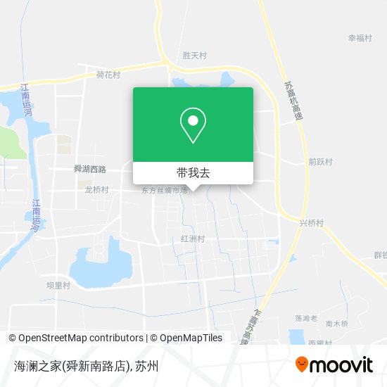 海澜之家(舜新南路店)地图