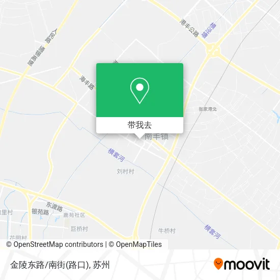 金陵东路/南街(路口)地图