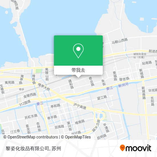 黎姿化妆品有限公司地图