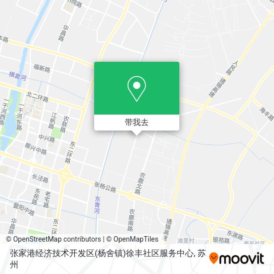 张家港经济技术开发区(杨舍镇)徐丰社区服务中心地图