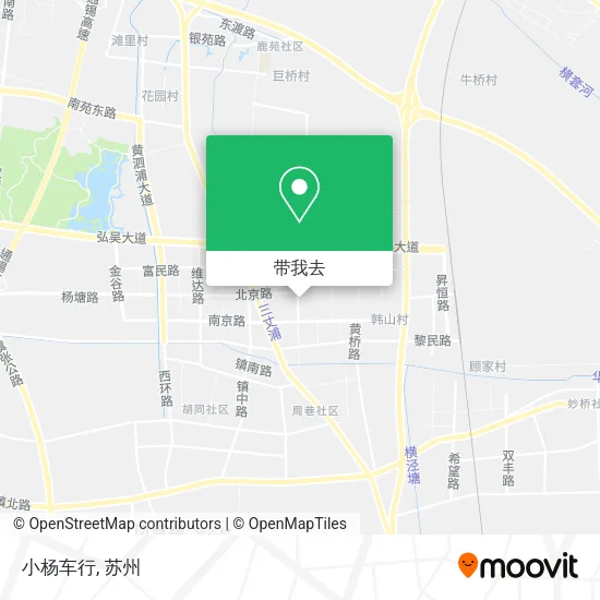 小杨车行地图