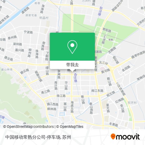 中国移动常熟分公司-停车场地图