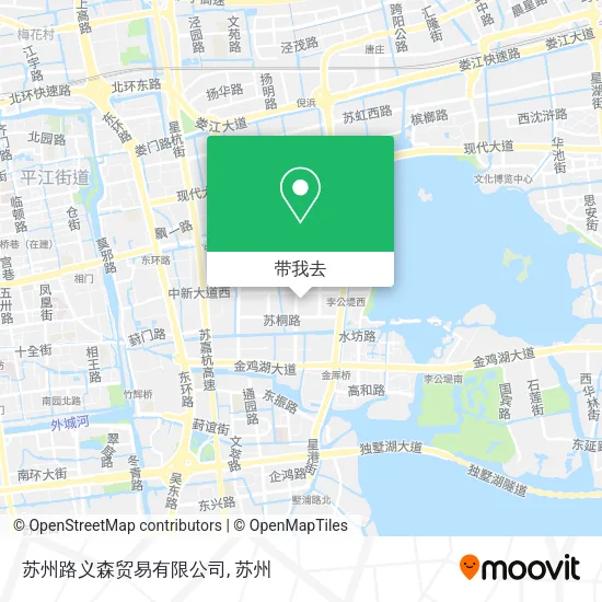苏州路义森贸易有限公司地图