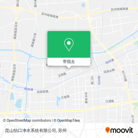 昆山怡口净水系统有限公司地图