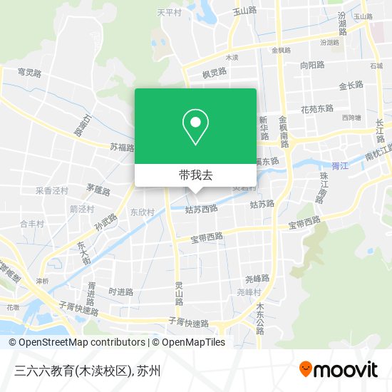 三六六教育(木渎校区)地图