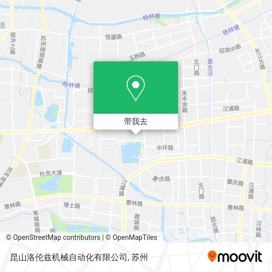 昆山洛伦兹机械自动化有限公司地图