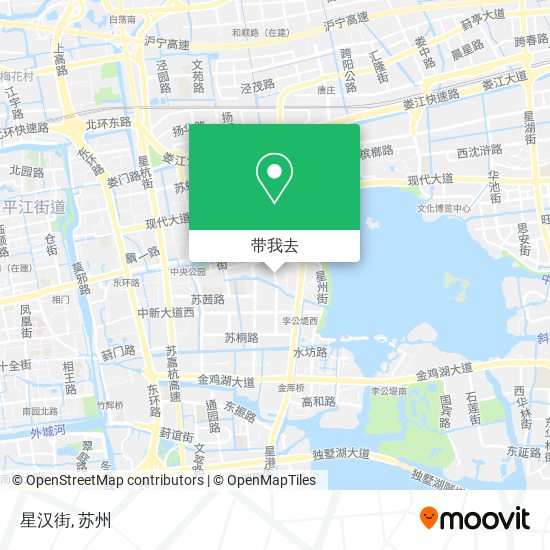 星汉街地图