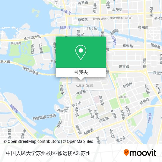 中国人民大学苏州校区-修远楼A2地图