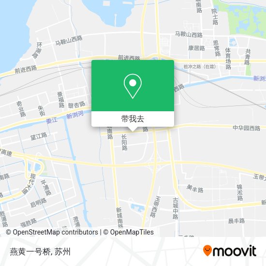 燕黄一号桥地图