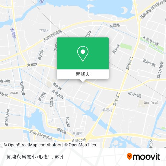 黄埭永昌农业机械厂地图