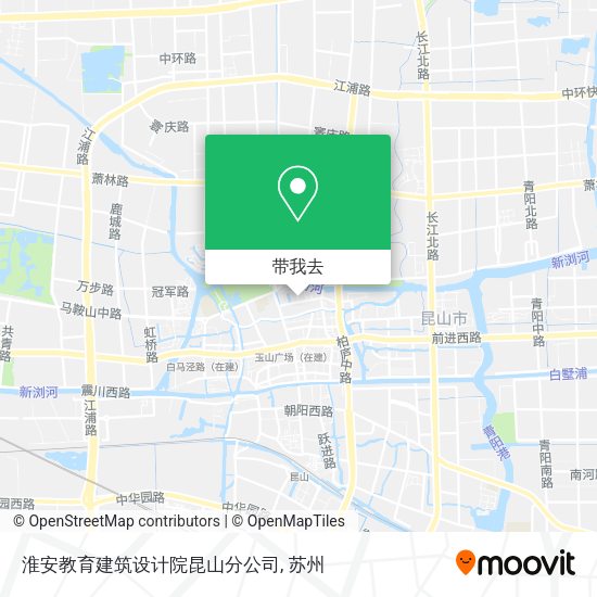 淮安教育建筑设计院昆山分公司地图