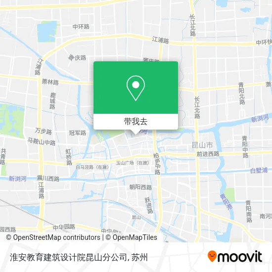 淮安教育建筑设计院昆山分公司地图