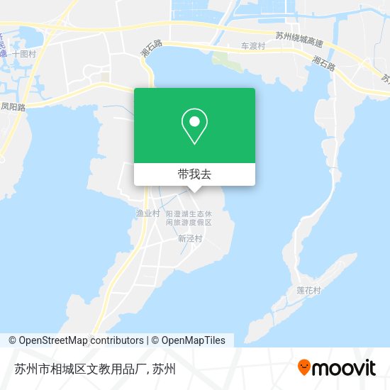 苏州市相城区文教用品厂地图