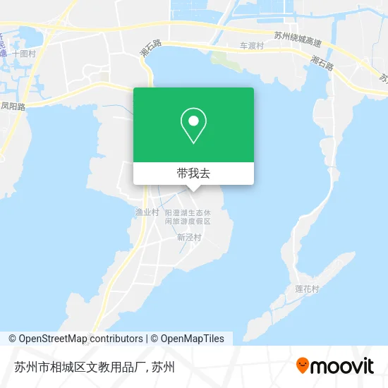 苏州市相城区文教用品厂地图